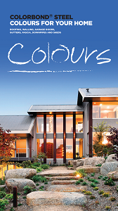 Colorbond colours for roofing brochure